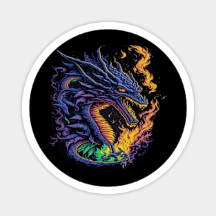 Night Dragon Magnet